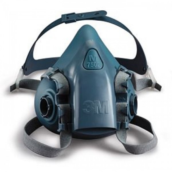 3M™ 7500 Series Reusable Half Mask Light Blue 
